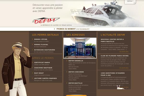 defim.fr site used Defim