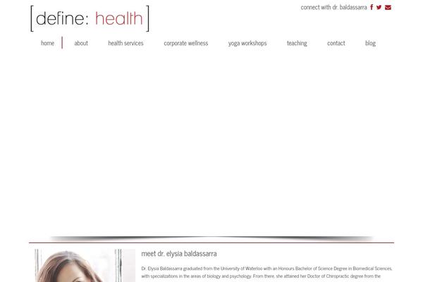 Dynamik theme site design template sample