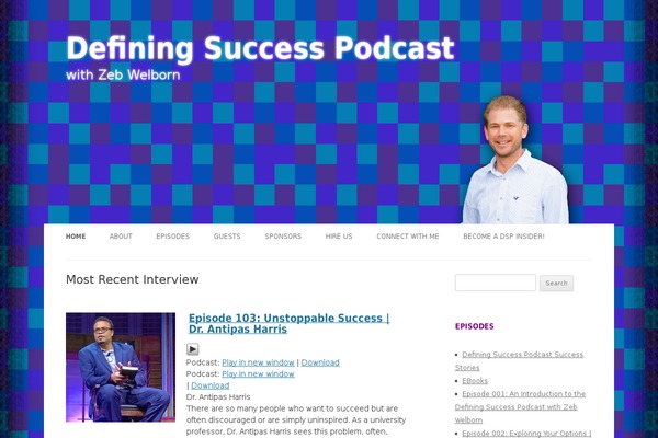 definingsuccesspodcast.com site used Definingsuccess