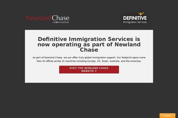 definitive-is.com site used Dis_theme