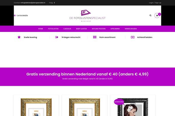 defotolijstenspecialist.nl site used UpStore