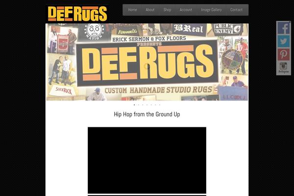defrugs.com site used Storefront-echo