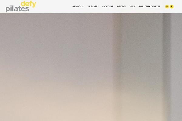 Bridge Child theme site design template sample