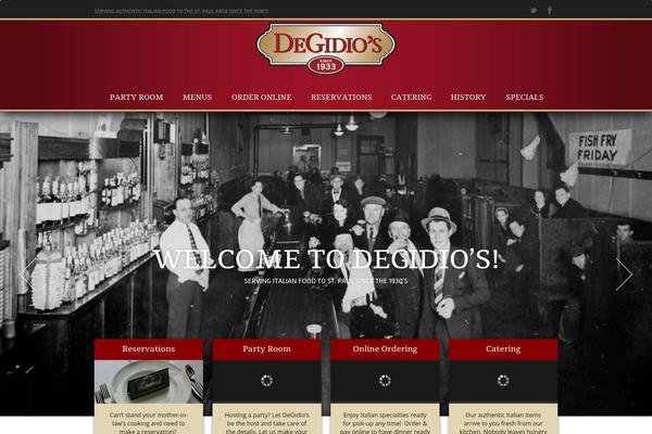 Linguini theme site design template sample