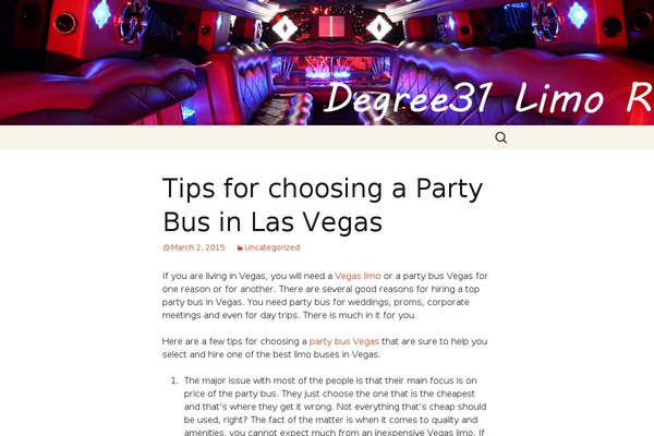 Twenty Thirteen theme site design template sample