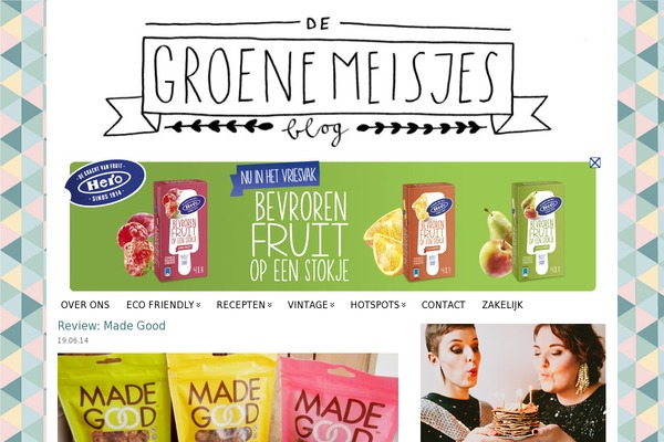 degroenemeisjes.nl site used Groenemeisjes2018
