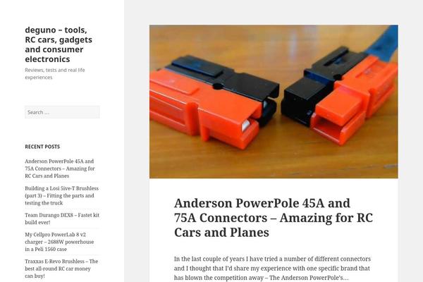 Twenty Fifteen theme site design template sample