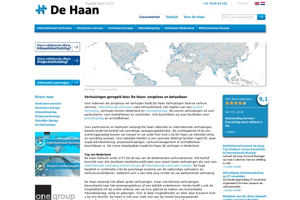 dehaan.nl site used Dehaan