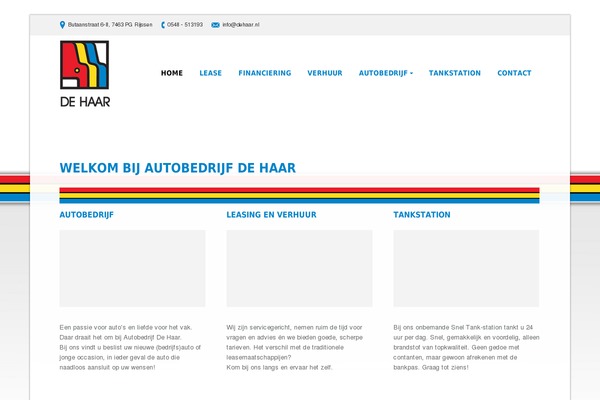 dehaar.nl site used Dt-purepress-lite