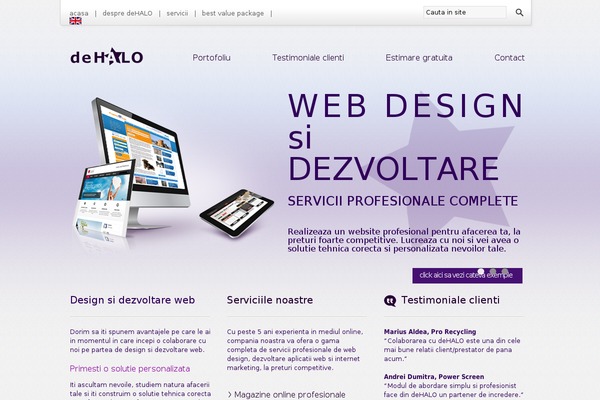 dehalo.ro site used Dehalo