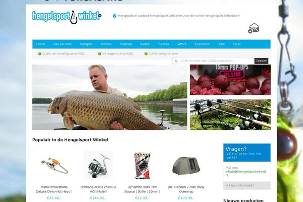 dehengelsportwinkel.nl site used Zwordpress_theme