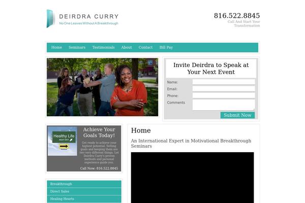 deirdracurry.com site used Cheetah