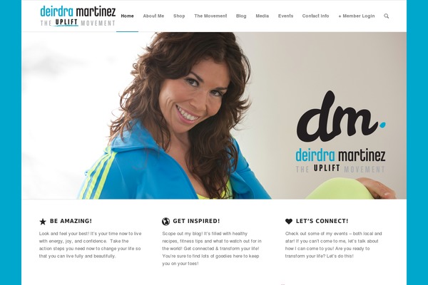 Enfold theme site design template sample