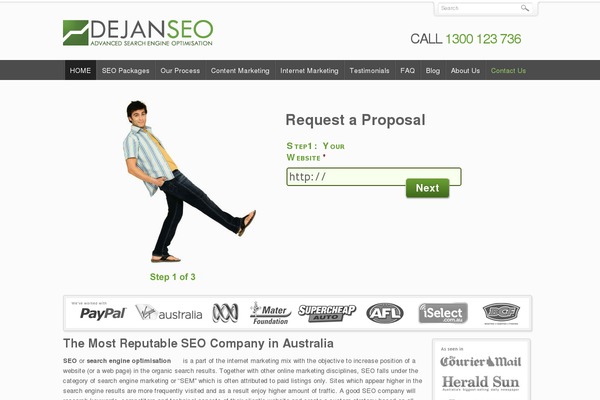 dejanseo.com.au site used Webify-child