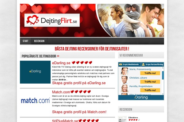 dejtingflirt.se site used Dating