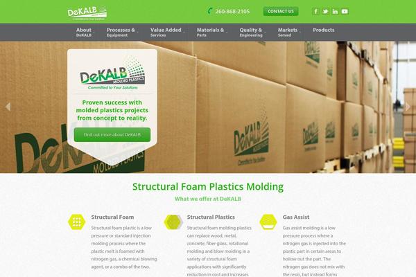 dekalbplastics.com site used Dekalb