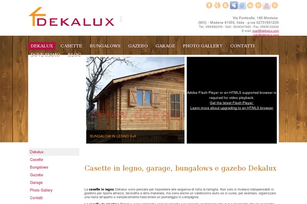 dekalux.com site used Dekalux