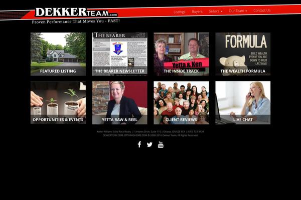 dekkerteam.com site used Dekker