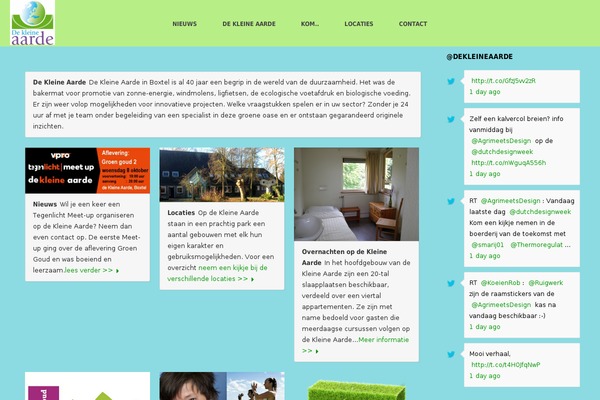 Jupiter theme site design template sample
