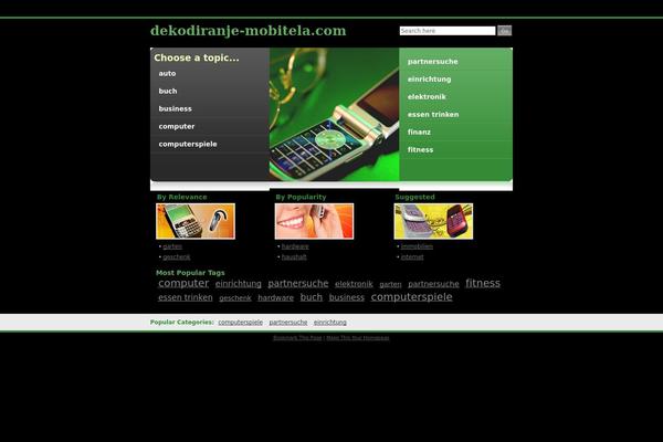 dekodiranje-mobitela.com site used Onetouchtest