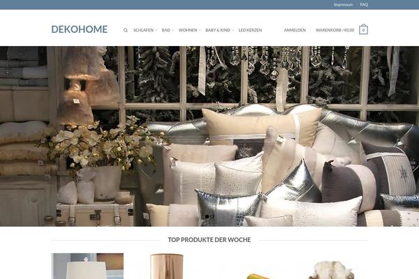 Flatsome theme site design template sample