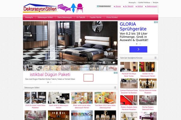 dekorasyonstilleri.com site used Dekorasyon