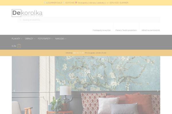 dekorolka.pl site used Shoptimizer-child-theme