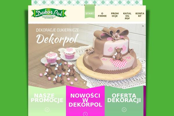 dekorpol.pl site used Agriculture
