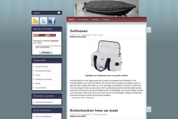 dekzeilvoorboten.nl site used Dekzeilvoorboten