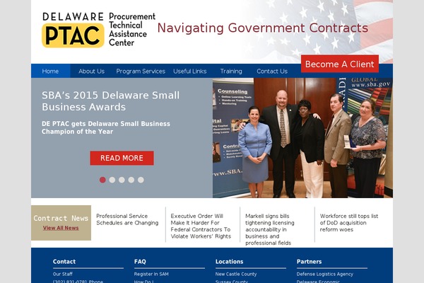 delawarecontracts.com site used Ptac