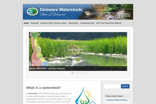 delawarewatersheds.org site used Blask