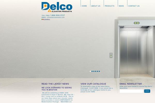 delco theme websites examples