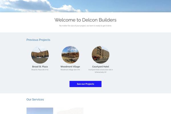 Paeon theme site design template sample