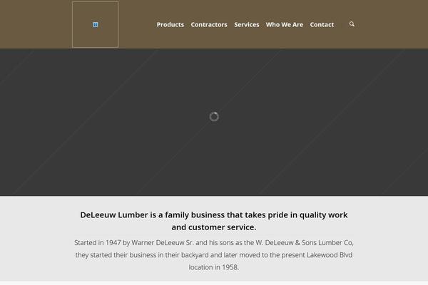 Salient theme site design template sample
