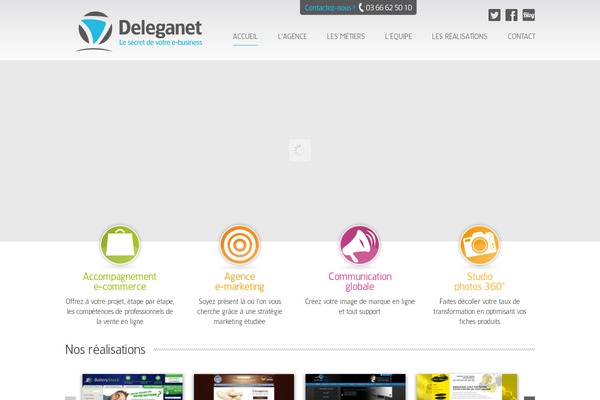 deleganet.com site used Deleganet