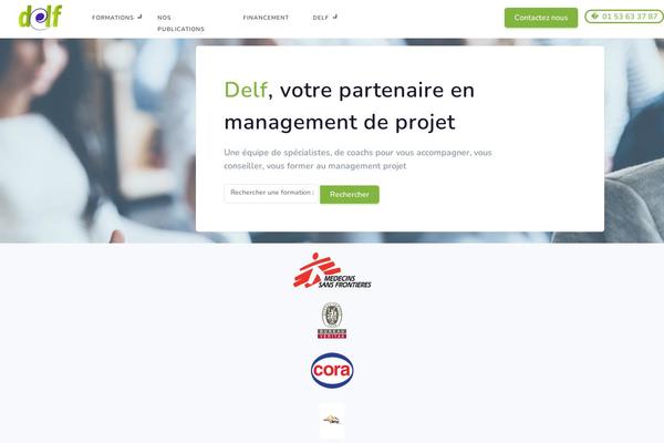 delf.fr site used Delf