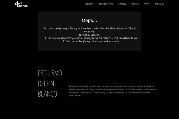 delfinblanco.es site used Blackair-child