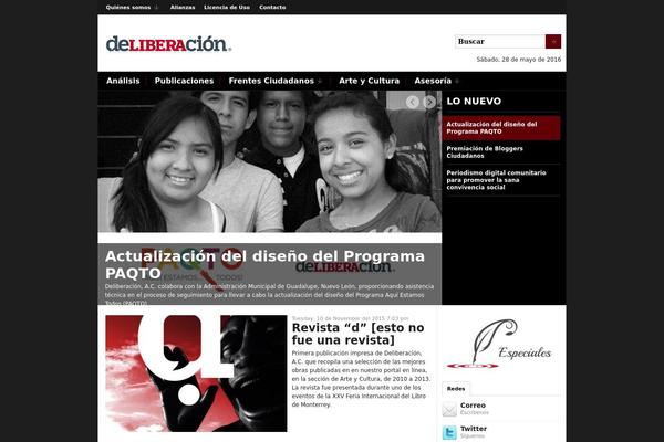 deliberacion.org site used Magazinum