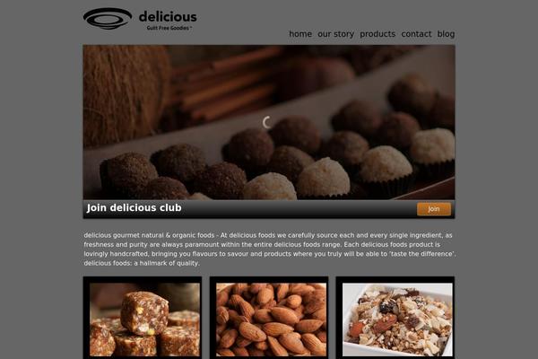 deliciousfoods.com.au site used Progress