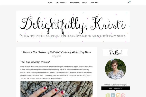 delightfullykristi.com site used Olivia