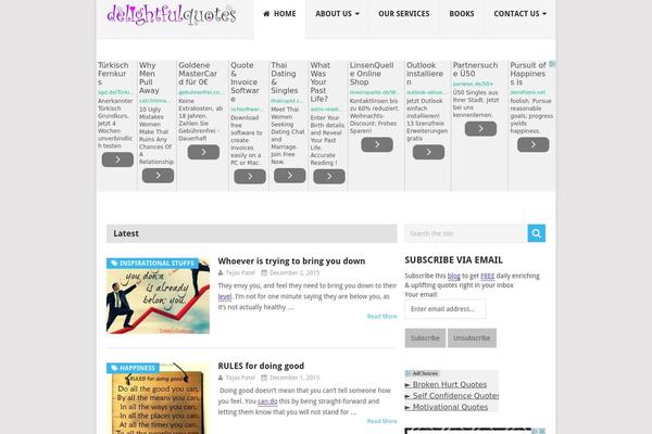 Mts_myblog theme site design template sample