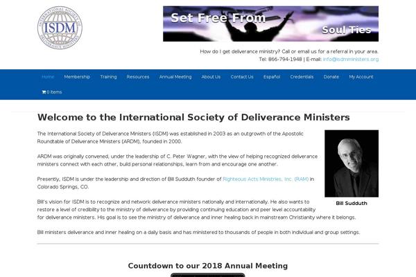 deliveranceministers.org site used Isdm-pro