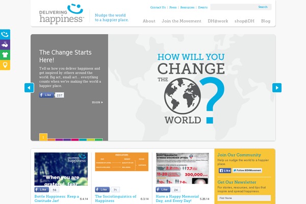 delivering-happiness WordPress theme, websites list used delivering-happiness theme delivering-happiness theme websites examples
