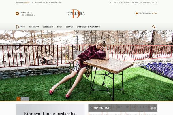 dellera.com site used Luxury