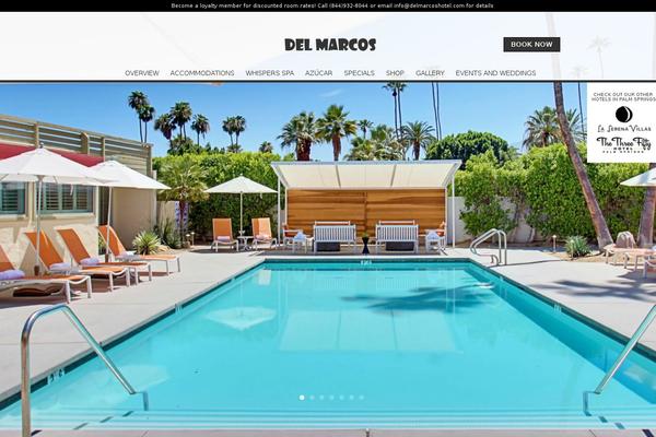 delmarcoshotel.com site used Del-marcos-hotel