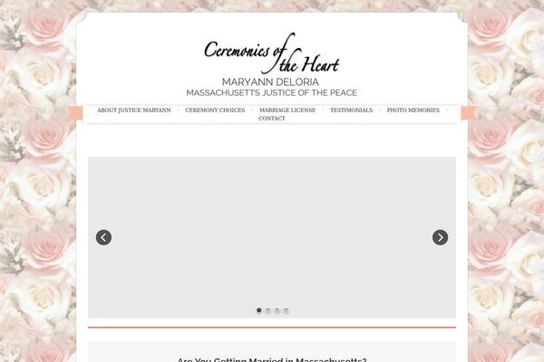 Sugar and Spice theme site design template sample