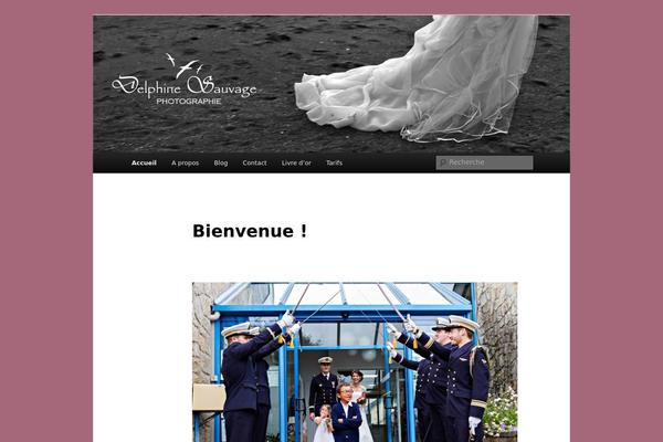 Twenty Eleven theme site design template sample