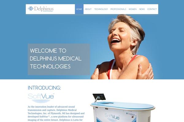 Delphinus theme site design template sample
