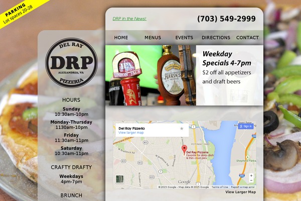 delraypizzeria.com site used Drp