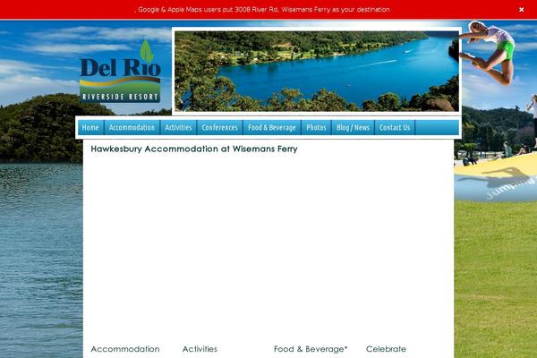 delrioresort.com.au site used Delrio-responsive